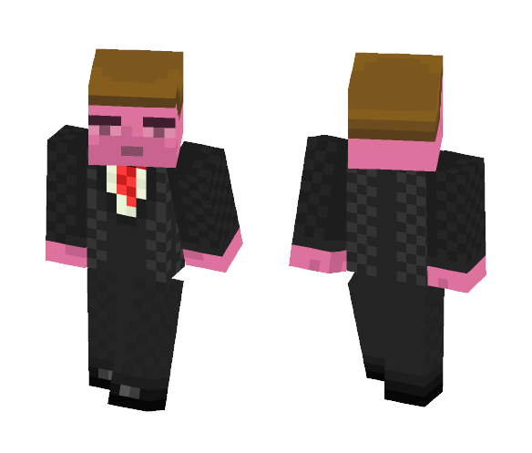 The Strange Pink Man - Male Minecraft Skins - image 1