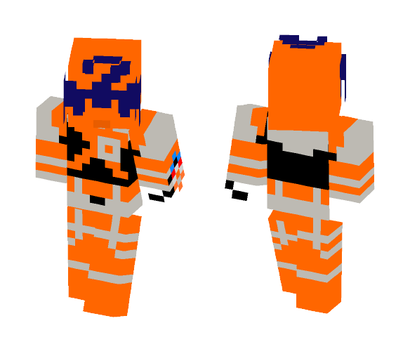 Kyuranger- Sasori Orange - Male Minecraft Skins - image 1