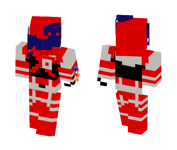 Kyuranger- Shishi Red - Male Minecraft Skins - image 1