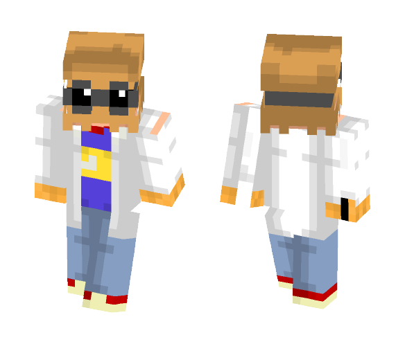 Inieloo | Dr. Flug - Villainous - Male Minecraft Skins - image 1