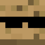 Oak Planks Blend Skin w/ Sunglasses - Interchangeable Minecraft Skins - image 3