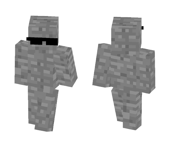 Stone Blend Skin W/ Sunglasses! - Interchangeable Minecraft Skins - image 1