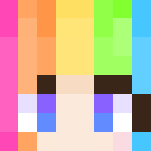 Head Full Of Rainbow - Female Minecraft Skins - image 3