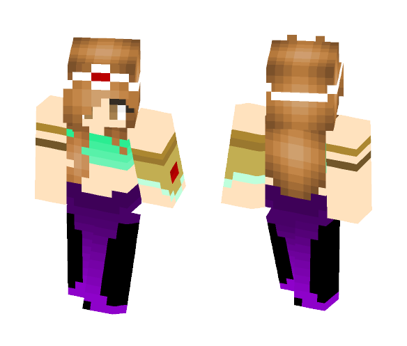 Layla The Mermaid - Female Minecraft Skins - image 1