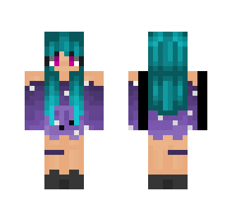 Galaxy girl! - Female Minecraft Skins - image 2