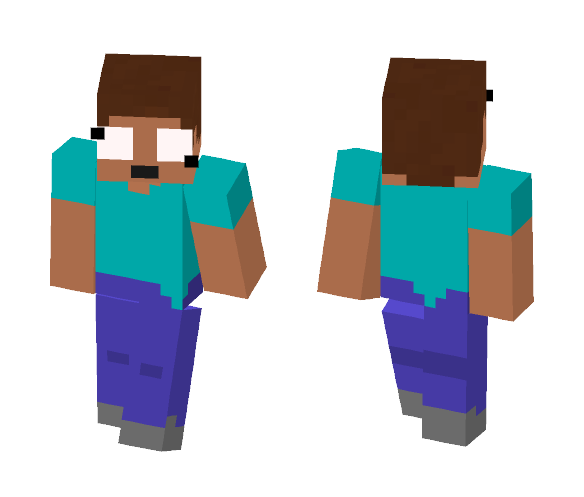 Astonished Steve - Male Minecraft Skins - image 1