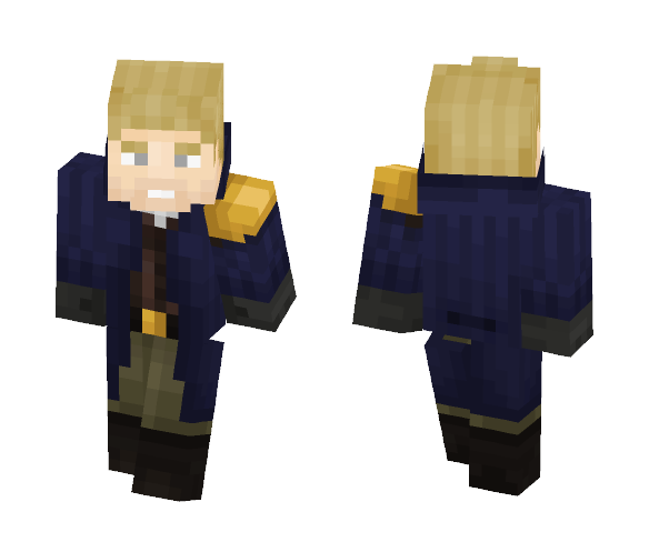 Golden Quartermaster - Male Minecraft Skins - image 1