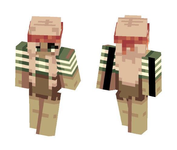 Pitate girl Aye - Girl Minecraft Skins - image 1