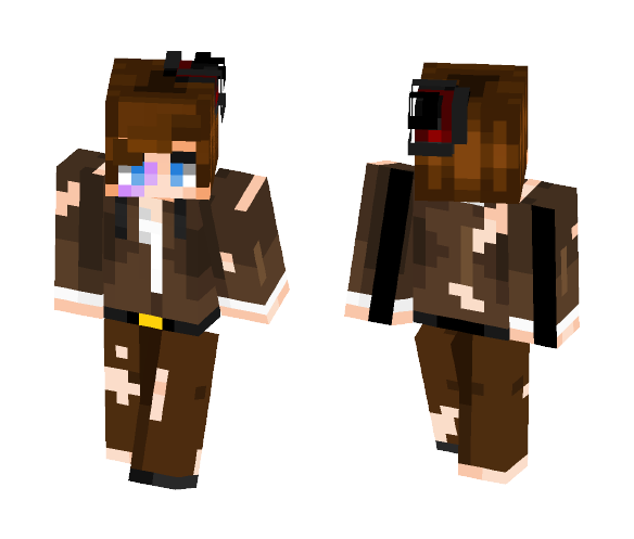 Withered Freddy - Male Minecraft Skins - image 1