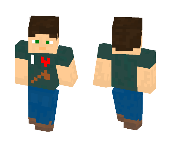 Nikoley´s I love WorldEdit - Male Minecraft Skins - image 1