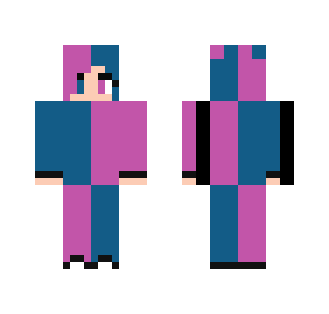 Girl - Pink&Blue - Girl Minecraft Skins - image 2