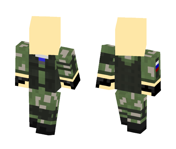 Russia uniform - Male Minecraft Skins - image 1