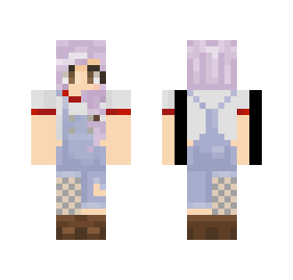Pastel + Overals ~ ♥ - Female Minecraft Skins - image 2