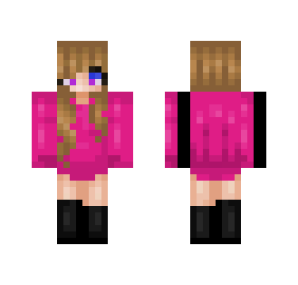 Pixel || is it bed-time already? - Female Minecraft Skins - image 2