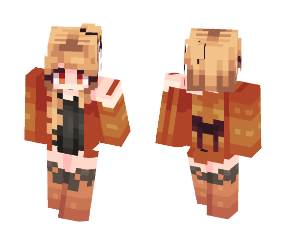 Burning Up - Female Minecraft Skins - image 1