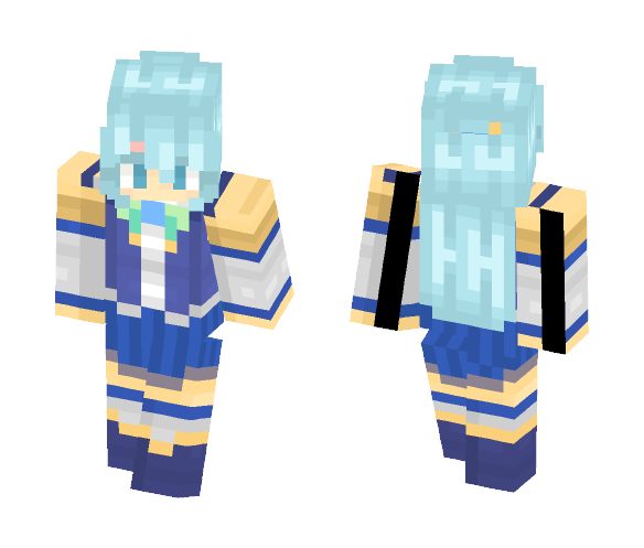 Aqua - Female Minecraft Skins - image 1