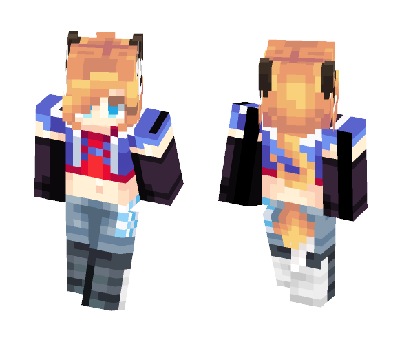 Fade - Daina [Vocaloid] - Female Minecraft Skins - image 1