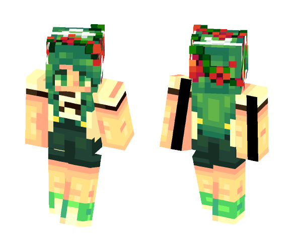 Floral Fair - Female Minecraft Skins - image 1