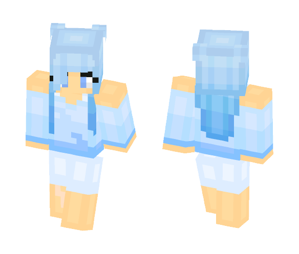 "The ocean was my home." - Female Minecraft Skins - image 1