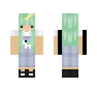 Chibi Overalls - Female Minecraft Skins - image 2
