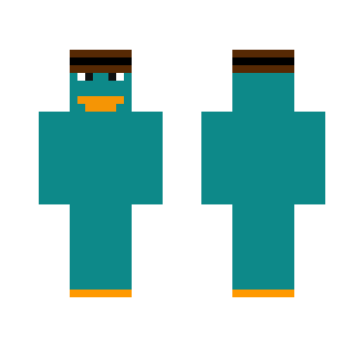 Perry (Agent P) - Male Minecraft Skins - image 2
