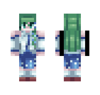Sanae Kochiya - Female Minecraft Skins - image 2