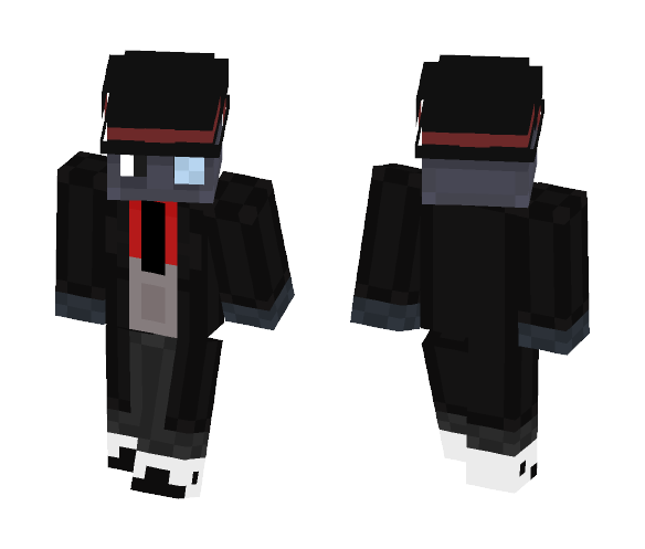 Black Hat (Villainous) - Male Minecraft Skins - image 1