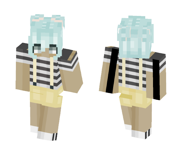 Blue Bee - Female Minecraft Skins - image 1