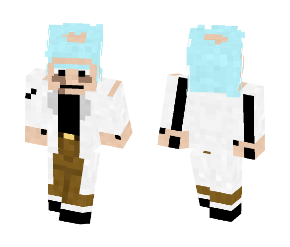 Evil rick | Rick and morty - Male Minecraft Skins - image 1
