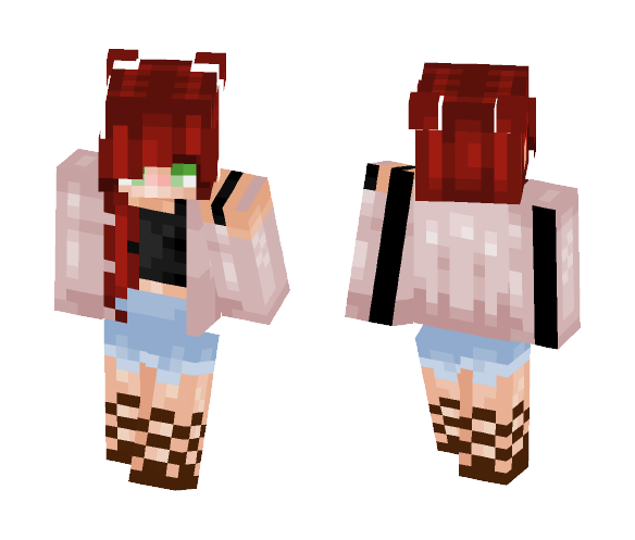 Pixel || .Cake by the Ocean - Female Minecraft Skins - image 1