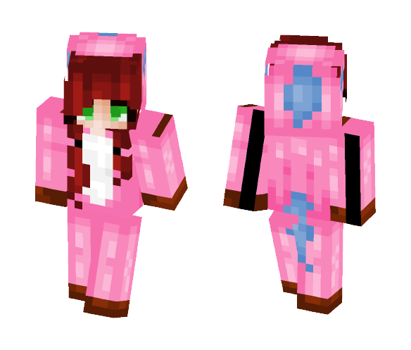 Pixel || Unicorn Onesie - Female Minecraft Skins - image 1