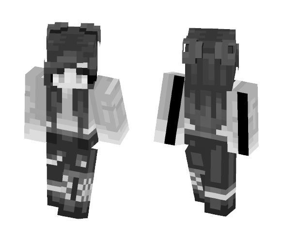 Grey ~ ♥ - Female Minecraft Skins - image 1