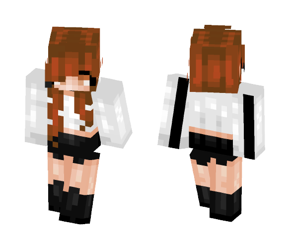 Pixel || She's away - Female Minecraft Skins - image 1