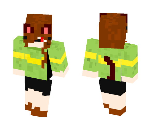 NekoTale Chara - Male Minecraft Skins - image 1