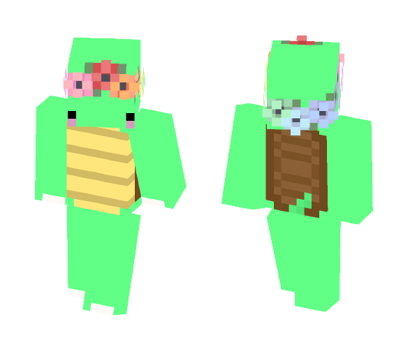 Flower Turtle Fluff - Interchangeable Minecraft Skins - image 1