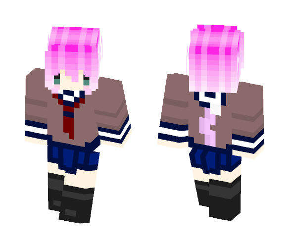Chibi Kitty uniform - Female Minecraft Skins - image 1