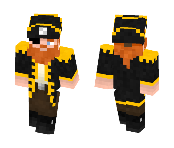 Pirate Captain - Male Minecraft Skins - image 1