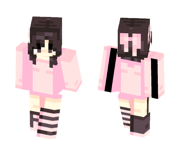 Pink Excuses - Female Minecraft Skins - image 1