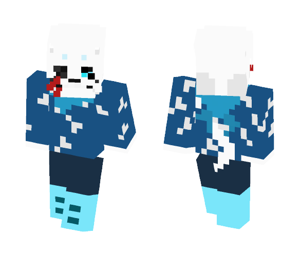 Predatorbutton blue - Male Minecraft Skins - image 1