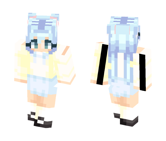 I swear it's not Hatsune Miku - Female Minecraft Skins - image 1