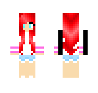 Cherry Red - Female Minecraft Skins - image 2