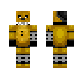 Ignited Golden Freddy - Interchangeable Minecraft Skins - image 2