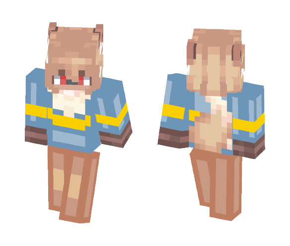 Eevee Frisk - Male Minecraft Skins - image 1