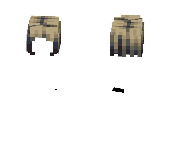 [Hair overlay] Short wheat-coloured - Interchangeable Minecraft Skins - image 1