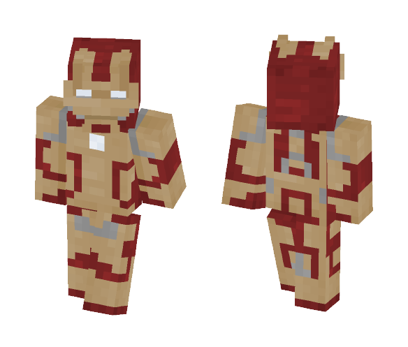 IRONMAN ( MCU ) ( MK.XLII) - Comics Minecraft Skins - image 1