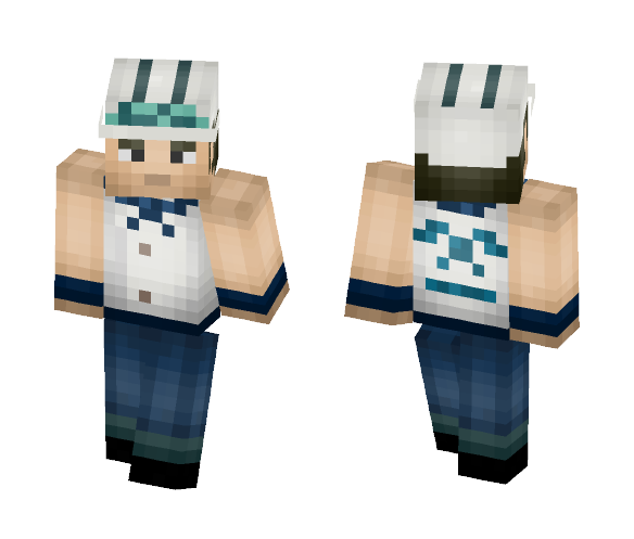 Marine from One Piece - Male Minecraft Skins - image 1