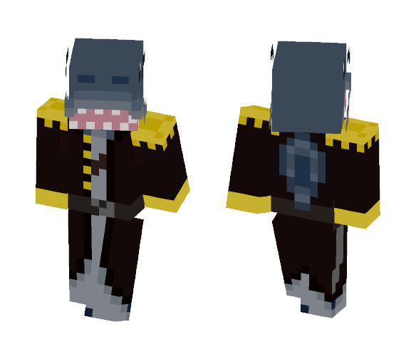 Captain Jaws - Male Minecraft Skins - image 1