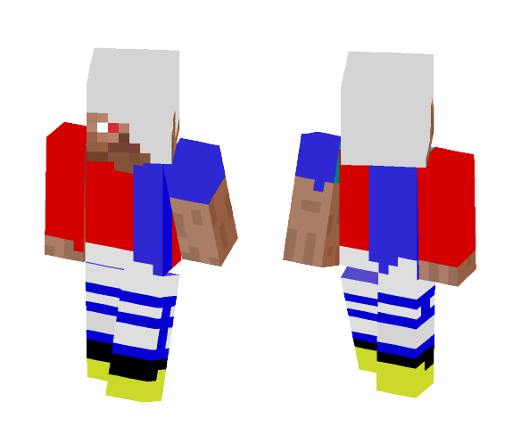RedEWhiteH - Male Minecraft Skins - image 1
