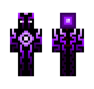 Evil Purple Robot - Male Minecraft Skins - image 2