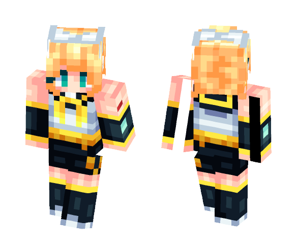 RenKagamine||Vocaloid - Female Minecraft Skins - image 1